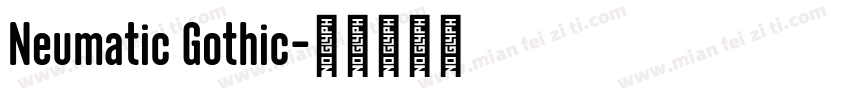Neumatic Gothic字体转换
